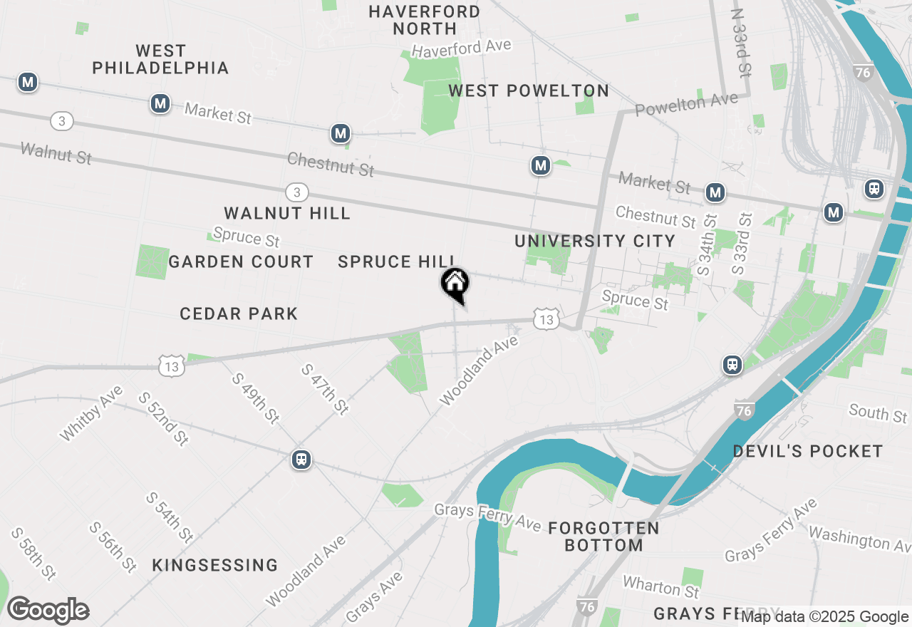 Map of 425 S 42nd Street, Philadelphia, PA 19104