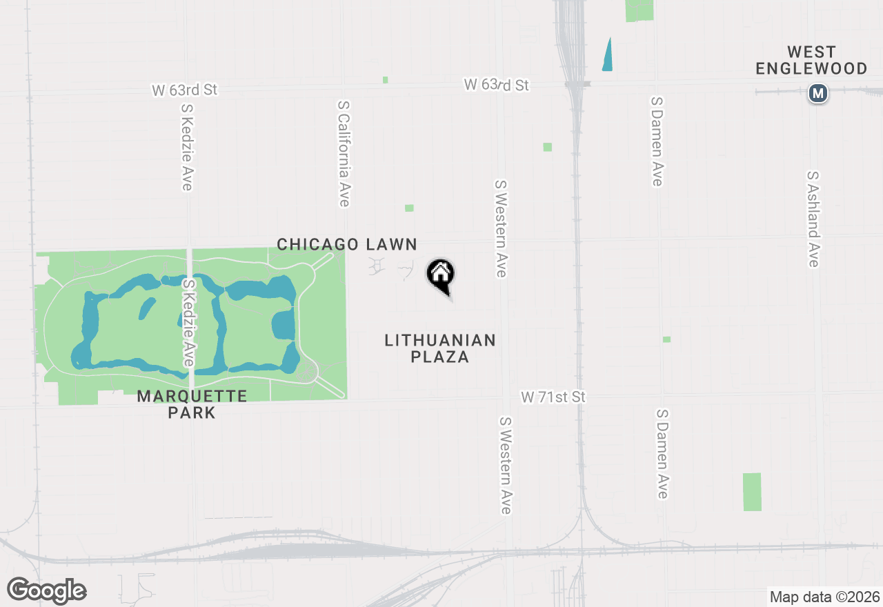 Map of 6832 S Maplewood Avenue, Chicago, IL 60629