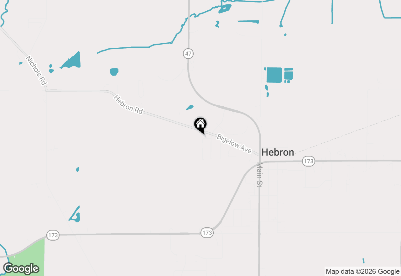 Map of 10217 Sharon Lane, Hebron, IL 60034