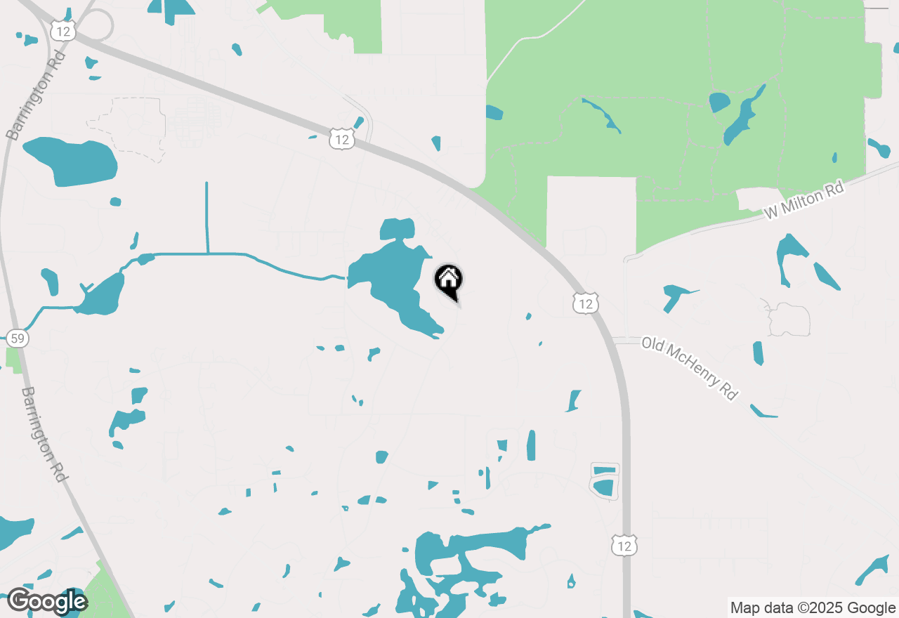 Map of (Address confidential), Barrington, Illinois 60010