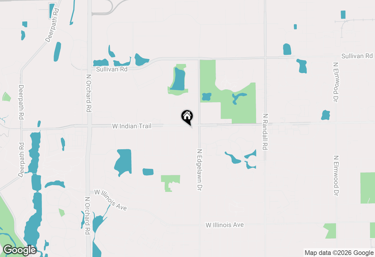 Map of 1911 Sapphire Lane, Aurora, IL 60506