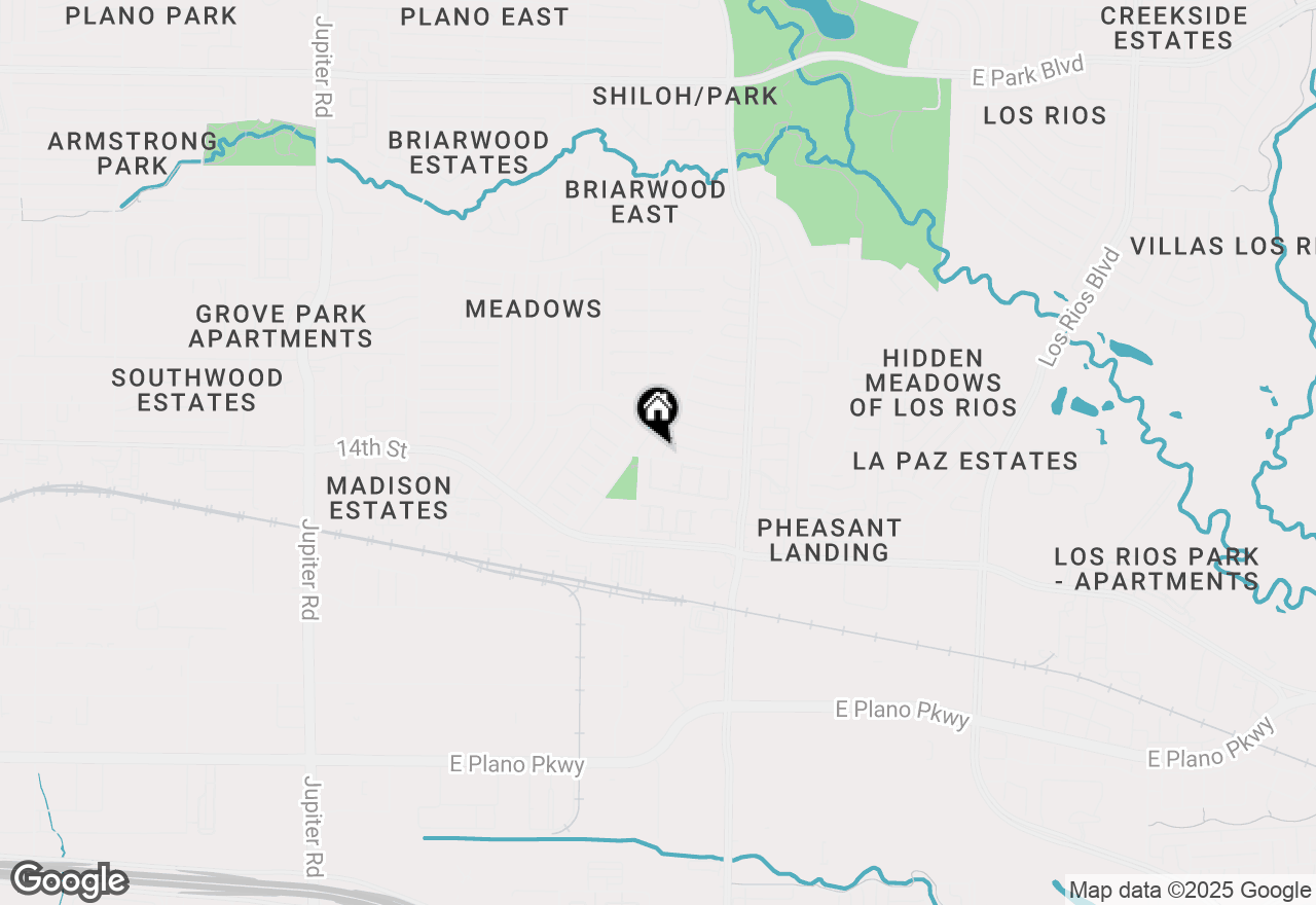 Map of 1400 Cotillion Drive, Plano, TX 75074