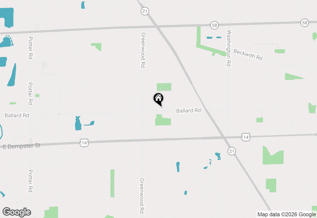 Map of 9005 N Grace Avenue, Niles, IL 60714