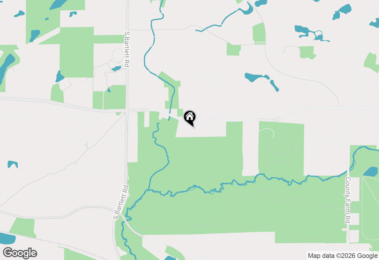 Map of 221 Windsor Drive, Bartlett, IL 60103