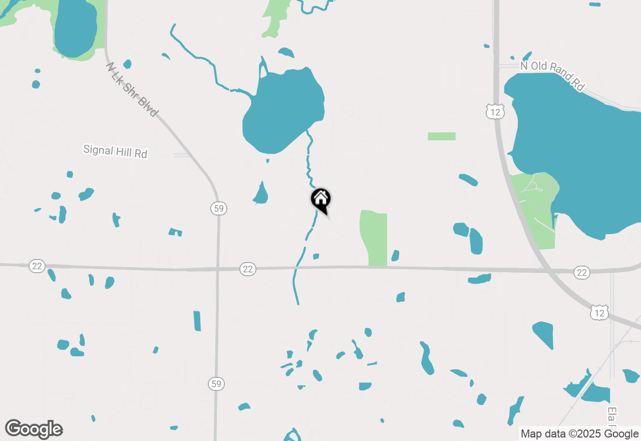 Map of (Address confidential), North Barrington, Illinois 60010