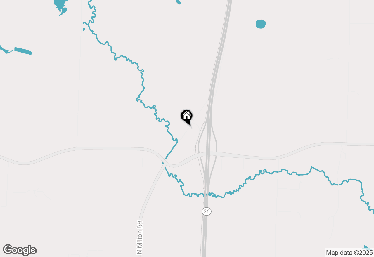 Map of 10605 N Otter Creek Ct, Milton, WI 53563