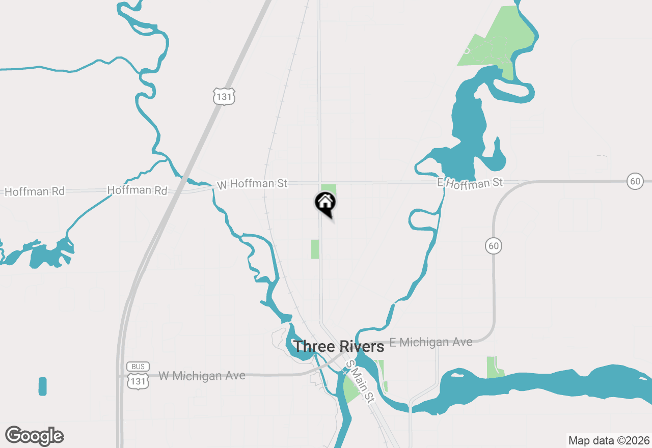 Map of 519 N Main Street, Three Rivers, MI 49093