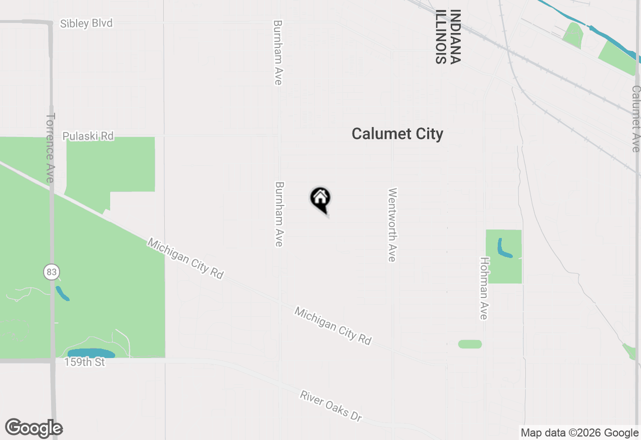 Map of 423 157th Street, Calumet City, IL 60409
