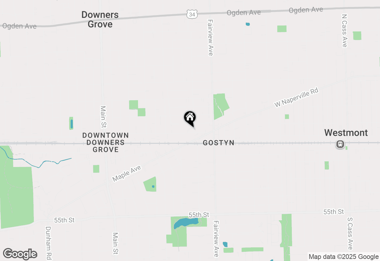 Map of 4946 Douglas Road #202, Downers Grove, IL 60515