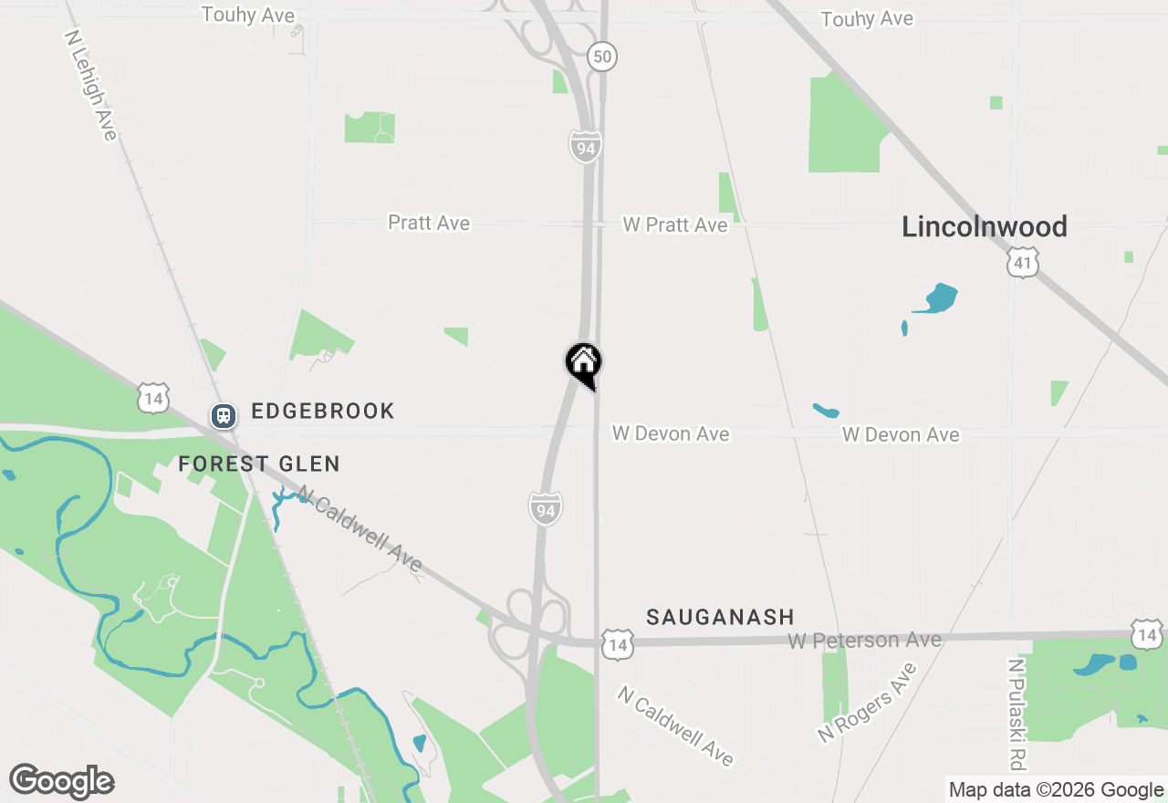 Map of 6400 N Cicero Avenue #315, Lincolnwood, IL 60712