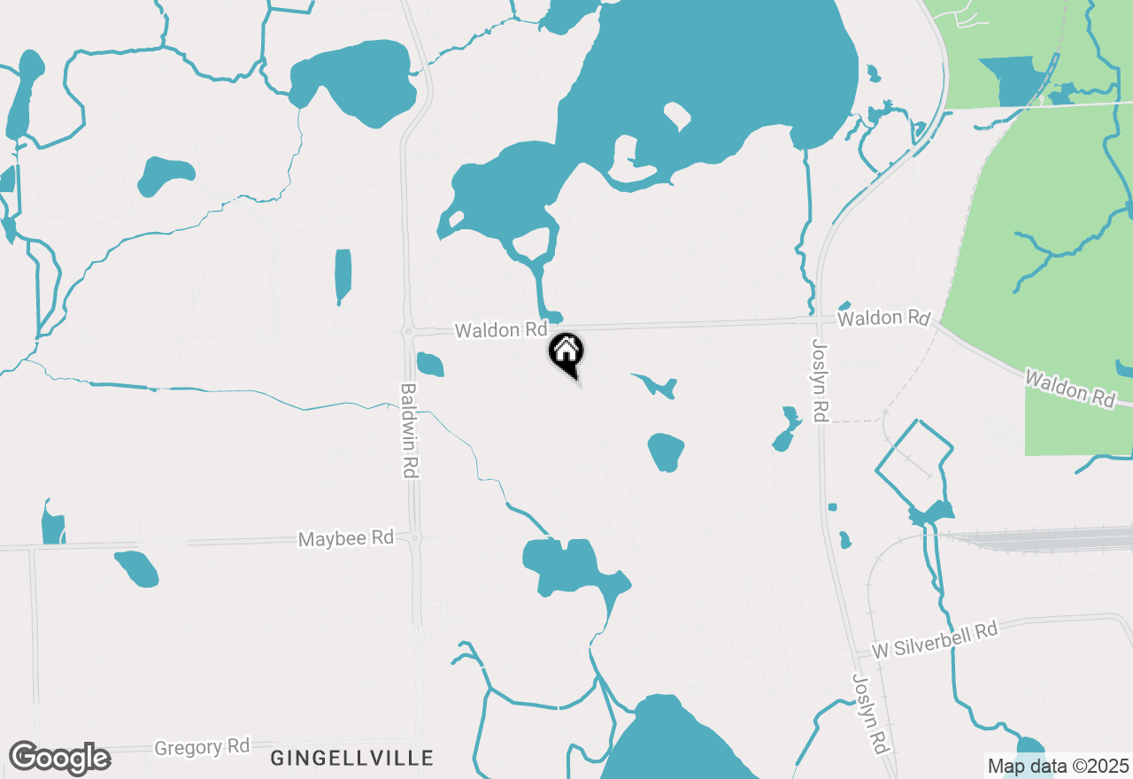 Map of 2917 Rockford Court #36D, Lake Orion, MI 48360