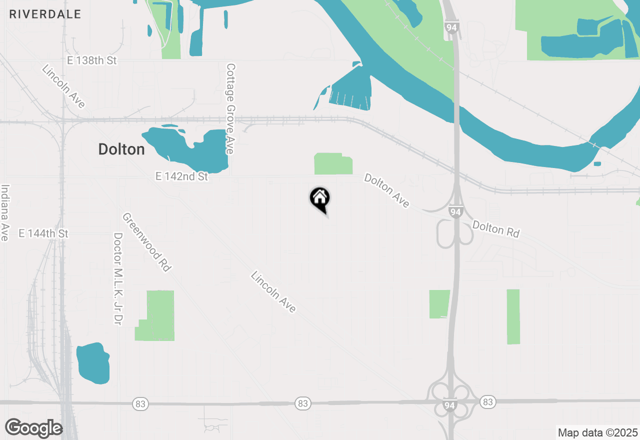 Map of 14325 Minerva Avenue, Dolton, IL 60419