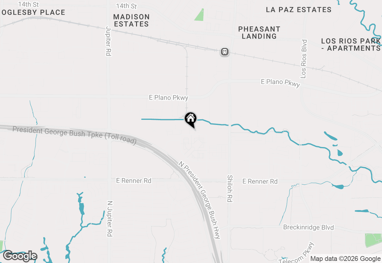 Map of 3304 Norris Street, Plano, TX 75074