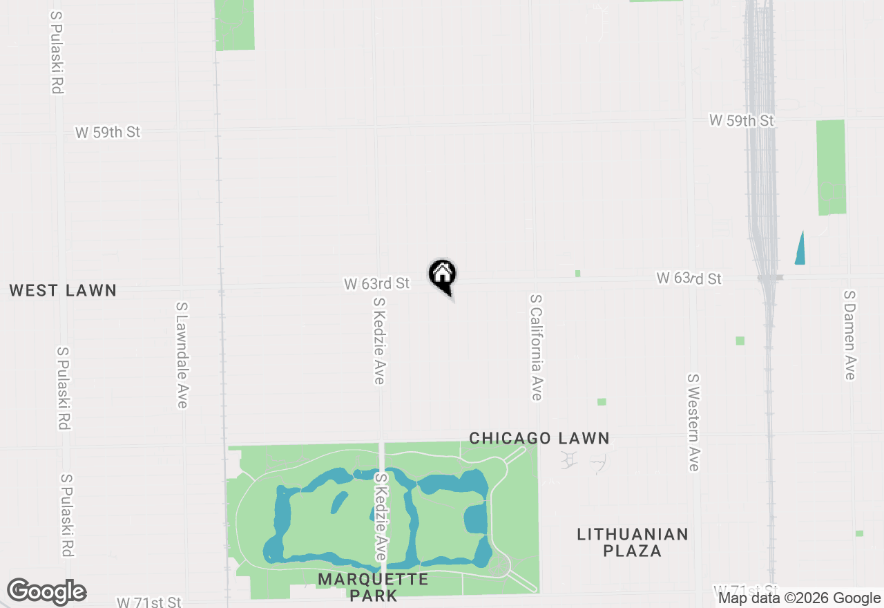 Map of 6333 S Whipple Street, Chicago, IL 60629