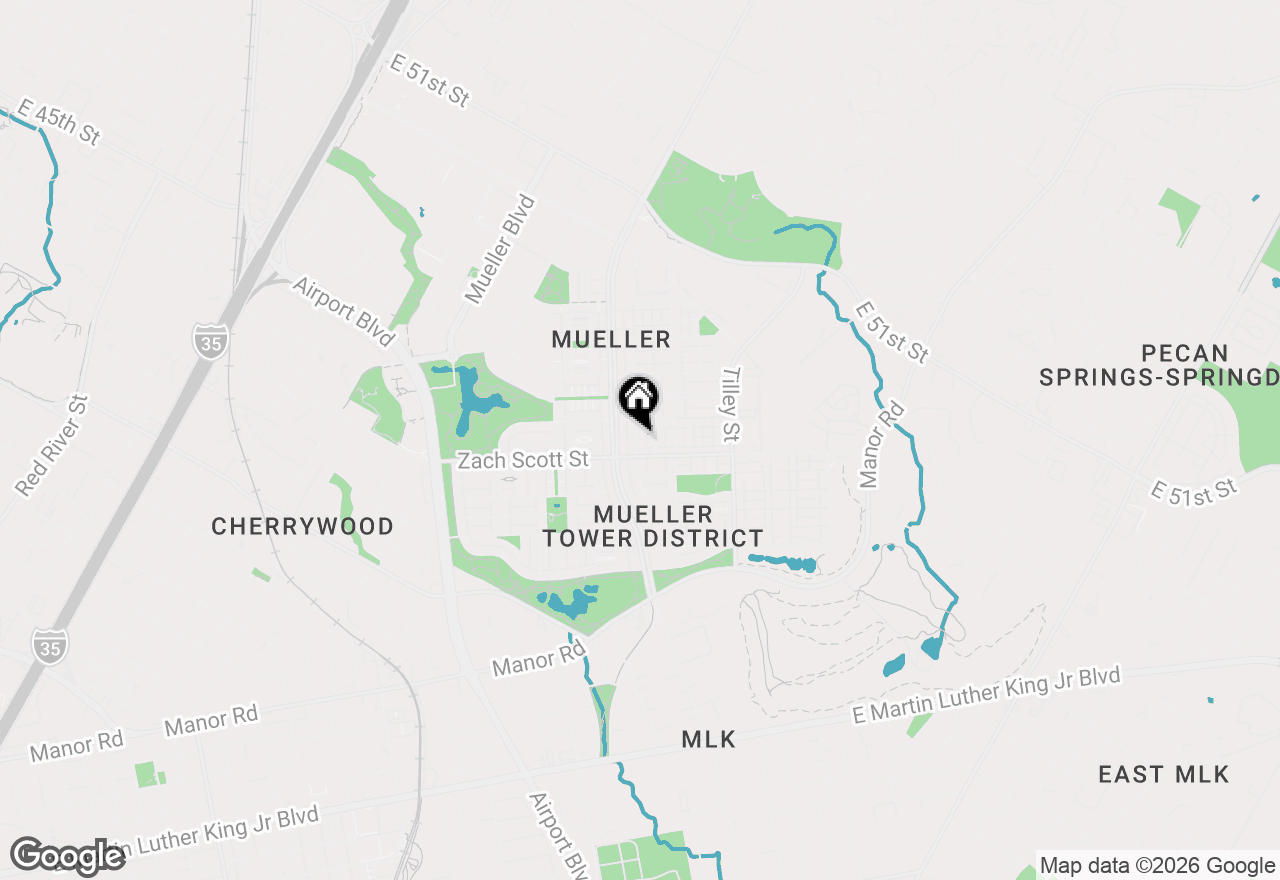Map of 4323 Nitschke St, Austin, TX 78723