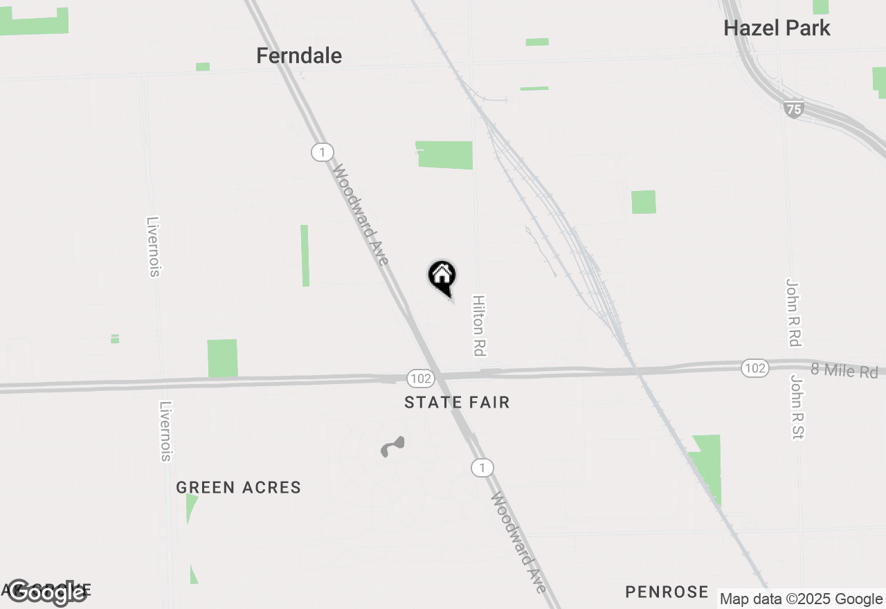 Map of 250 Spencer Street, Fenton, MI 48220