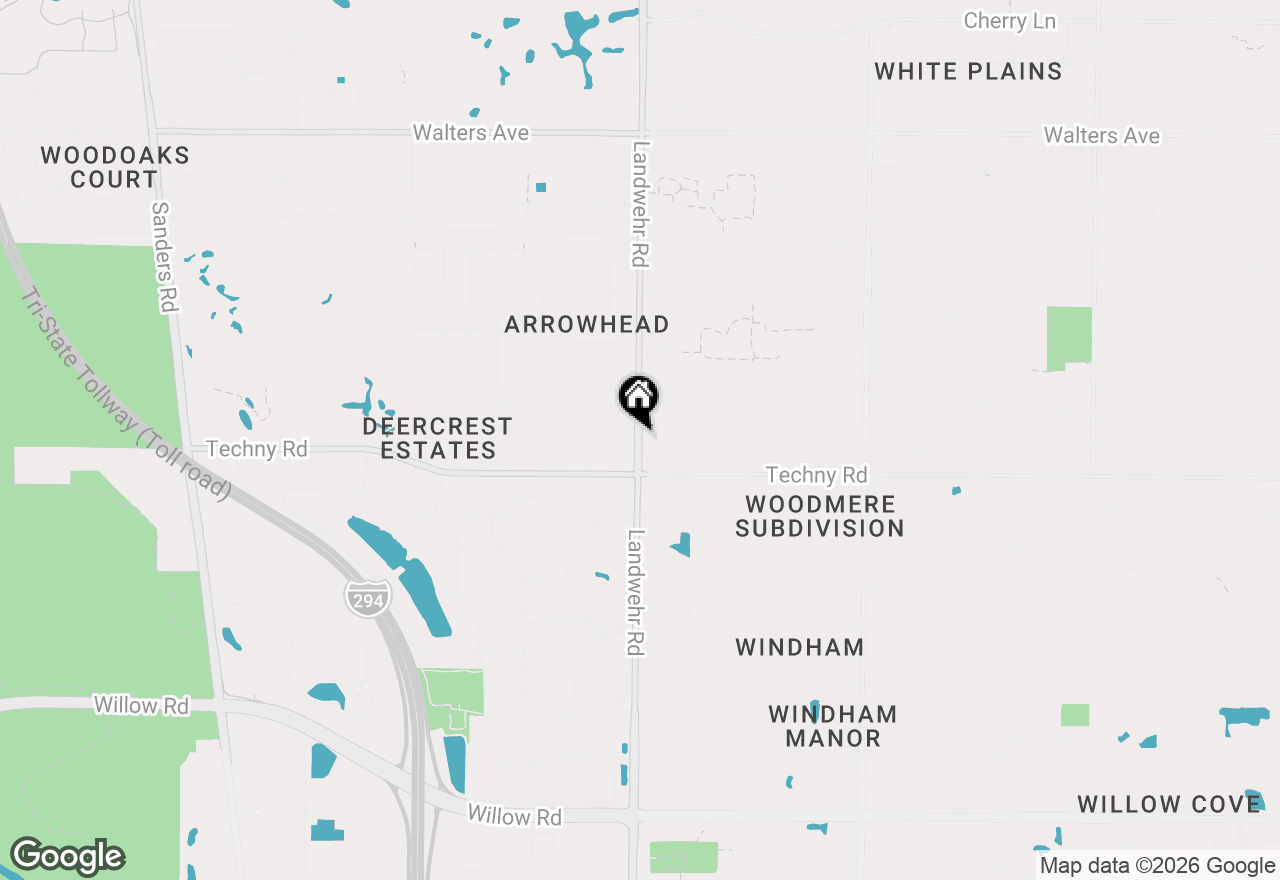 Map of 230 Violet Lane, Wheeling, IL 60090