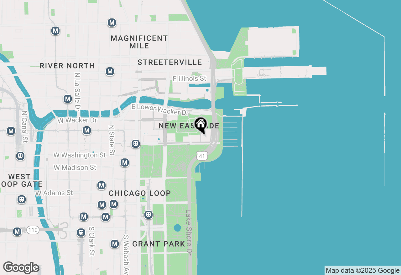 Map of 211 N Harbor Drive #1903, Chicago, IL 60601