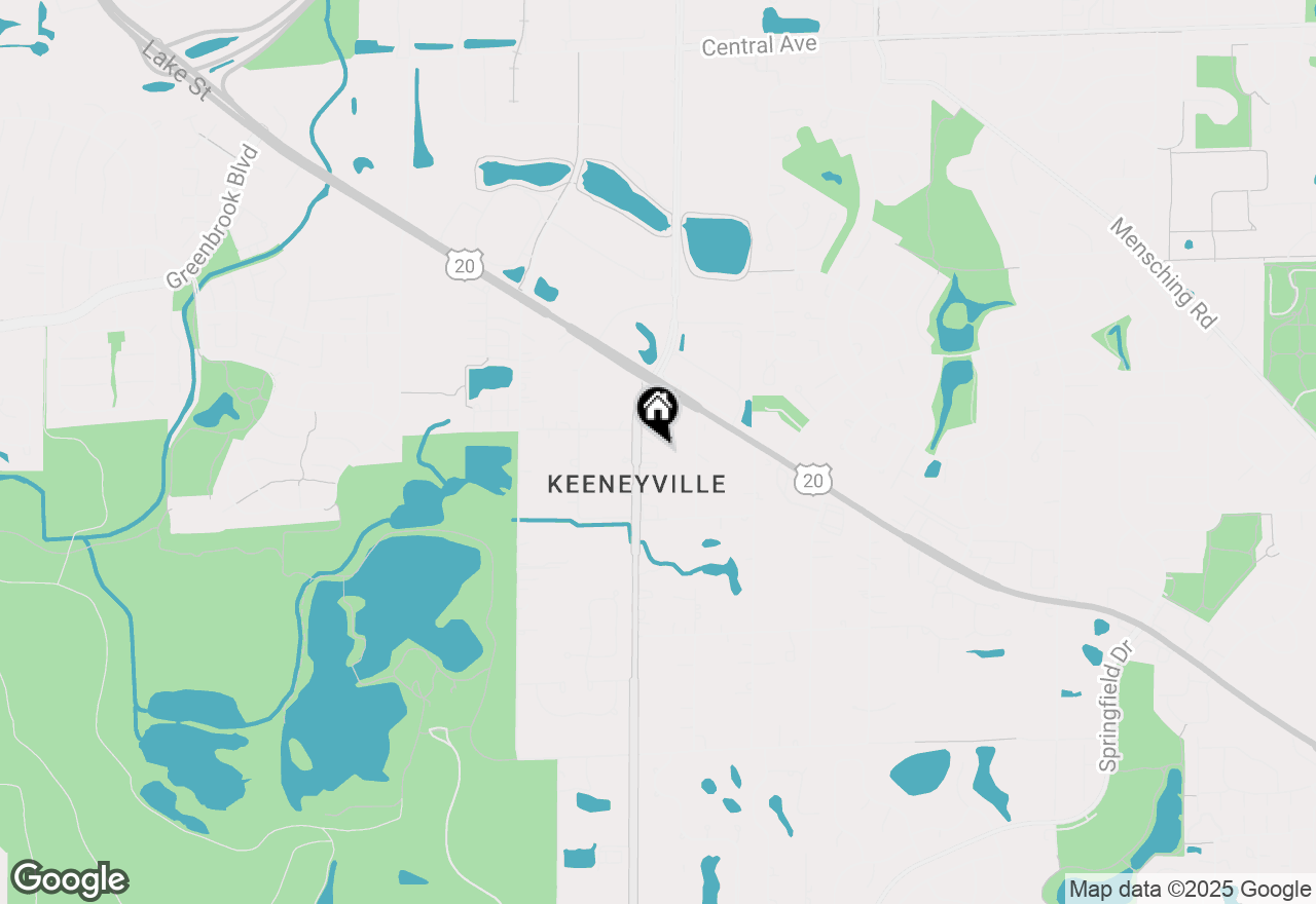 Map of 6N505 Gary Avenue, Roselle, IL 60172