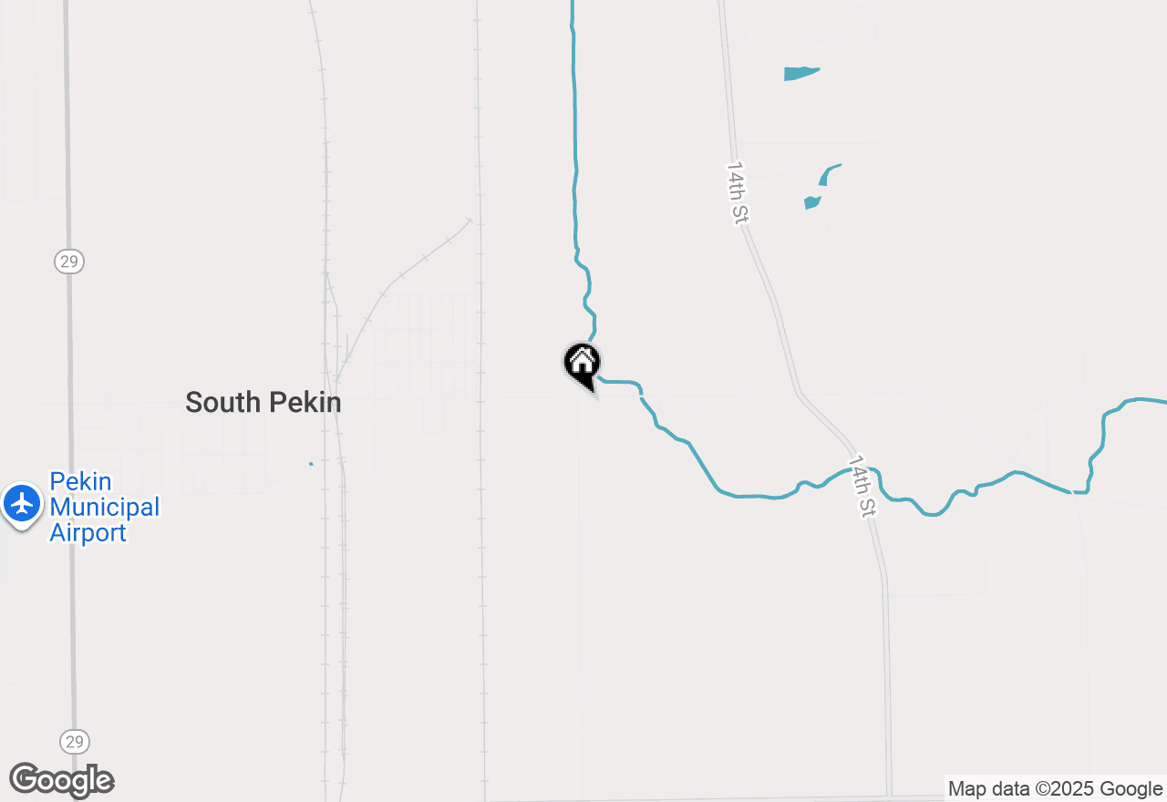 Map of 15313 Furrow Road, Pekin, IL 61554
