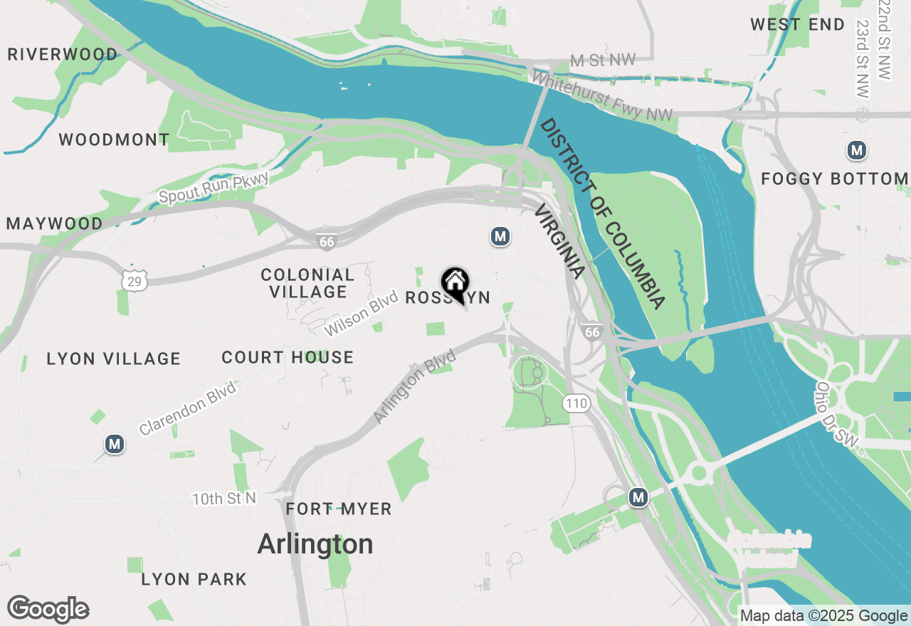 Map of 1520 16th Court N, Arlington, VA 22209
