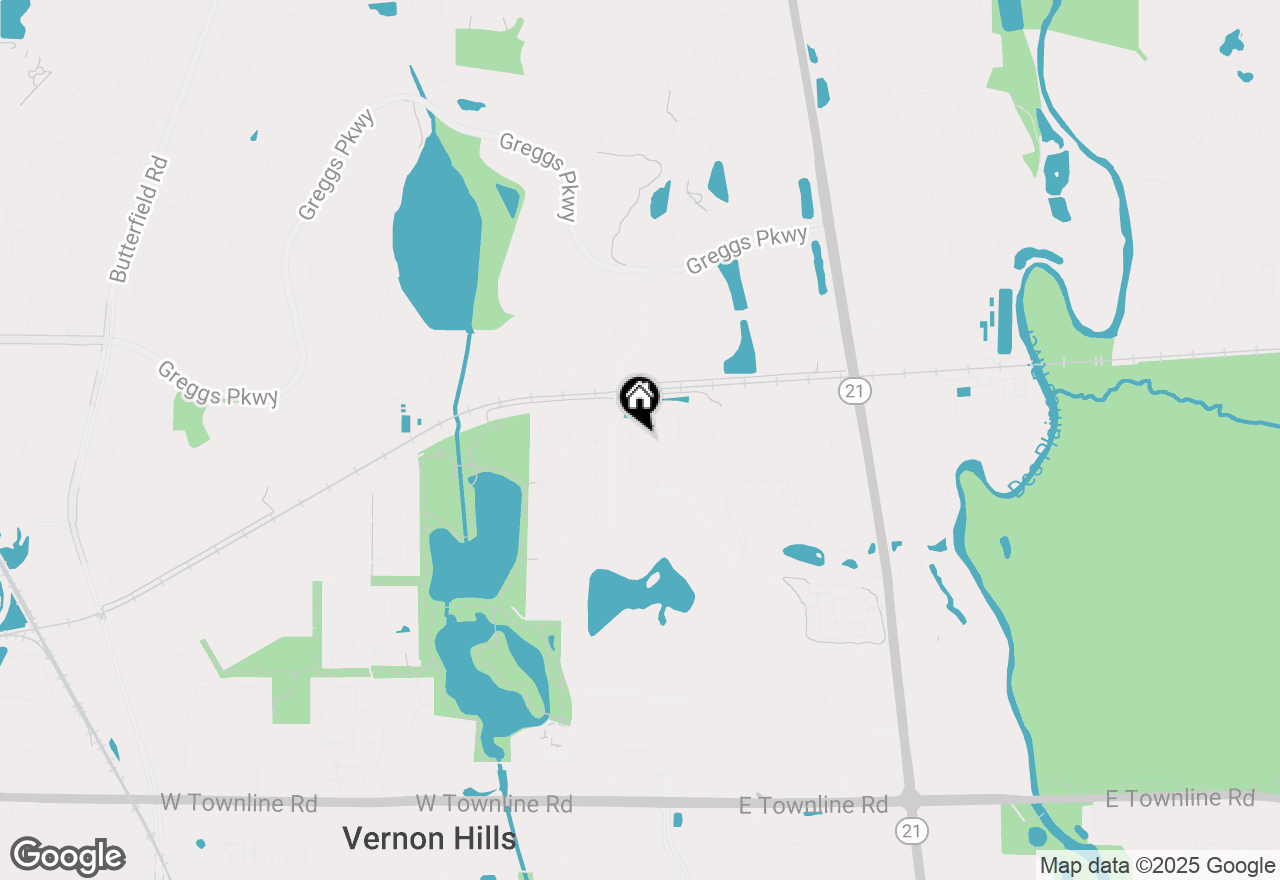 Map of 359 Pine Lake Circle, Vernon Hills, IL 60061