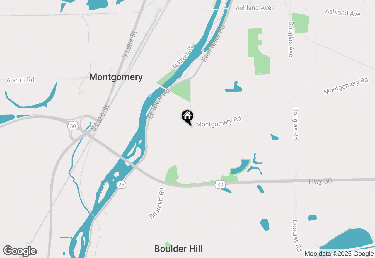 Map of 109 3rd Avenue, Montgomery, IL 60538