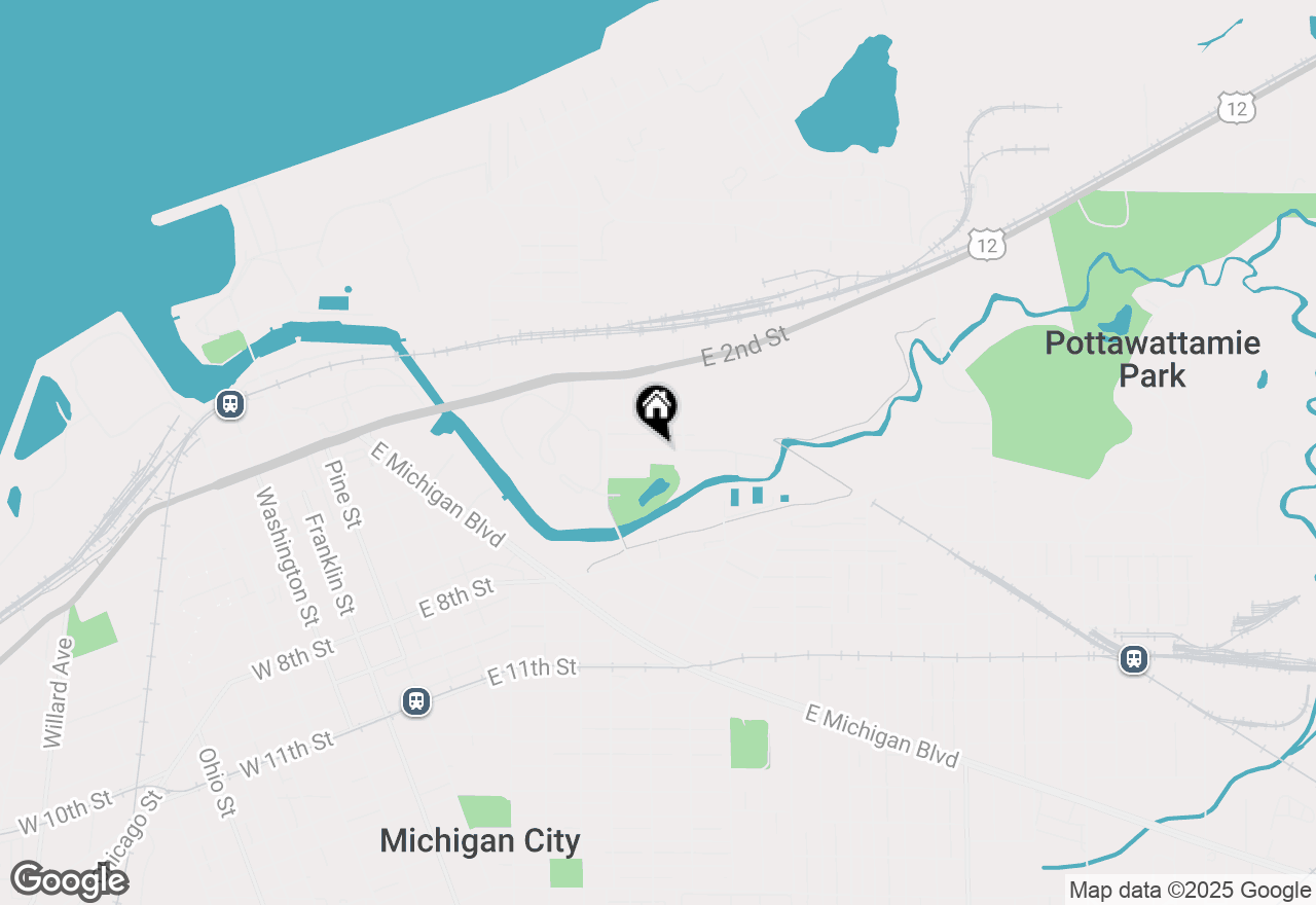 Map of 0 Emily Street, Michigan City, IN 46360