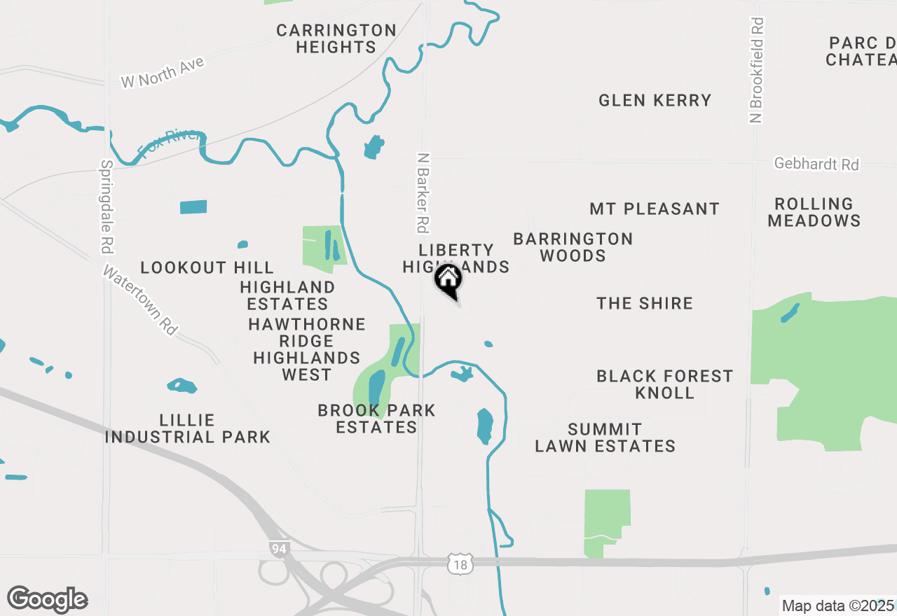 Map of 20275 Independence Dr #B, Brookfield, WI 53045