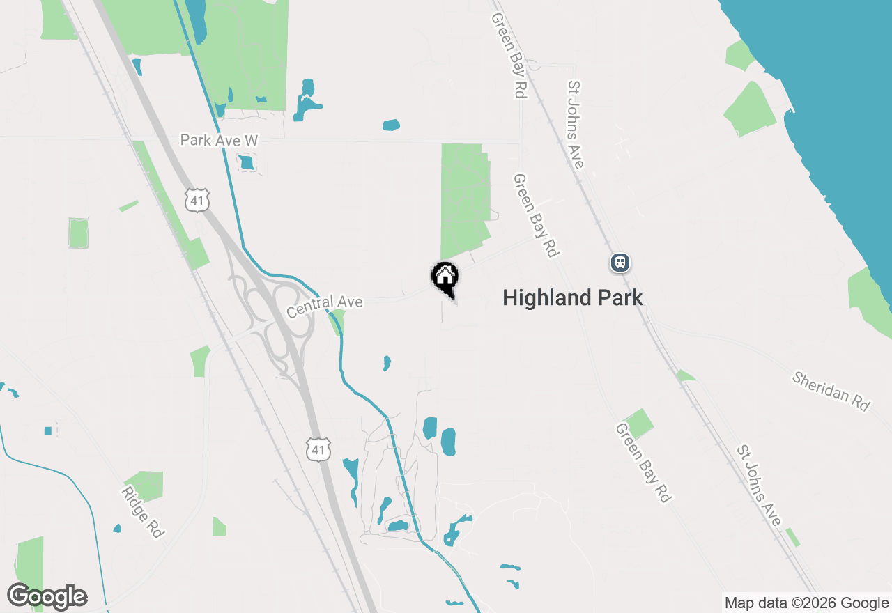 Map of 1000 Deerfield Road #101, Highland Park, IL 60035