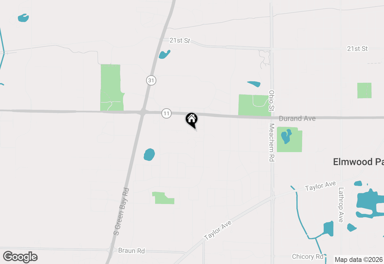 Map of 3128 Wood Rd #10, Mount Pleasant, WI 53406