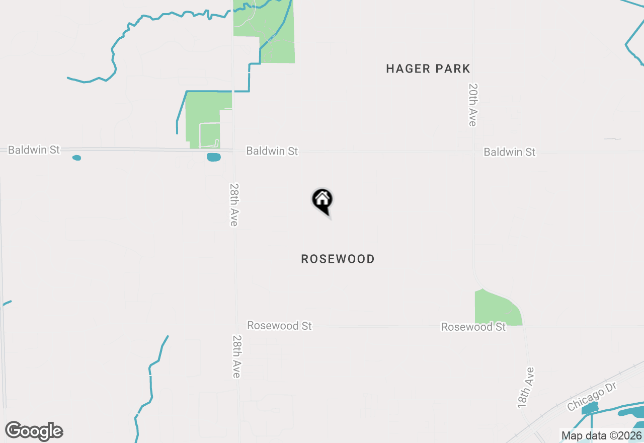 Map of 7362 Windgate Drive, Jenison, MI 49428