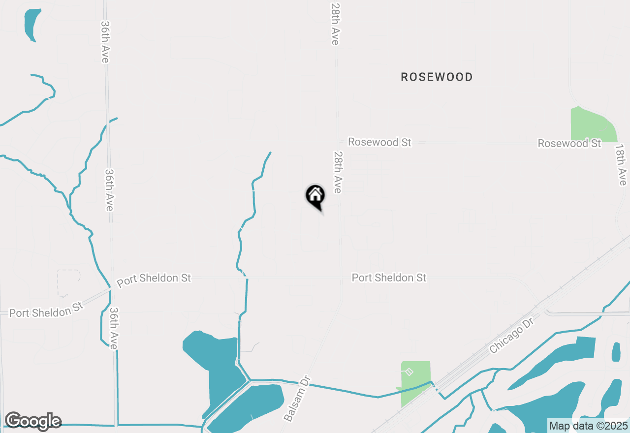 Map of 6760 N Wentward Court, Hudsonville, MI 49426