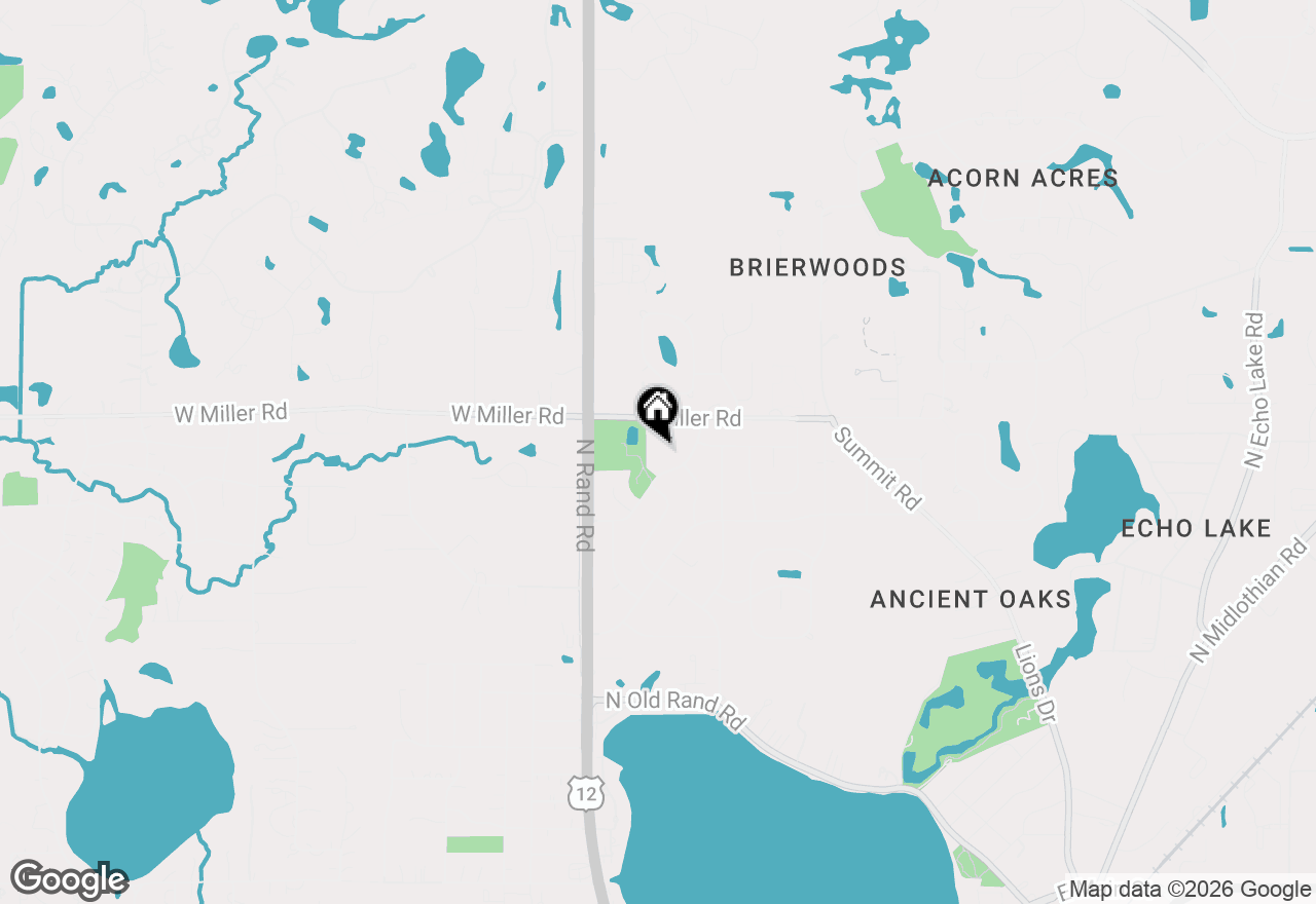 Map of 10 Hollycourt Terrace, Lake Zurich, IL 60047