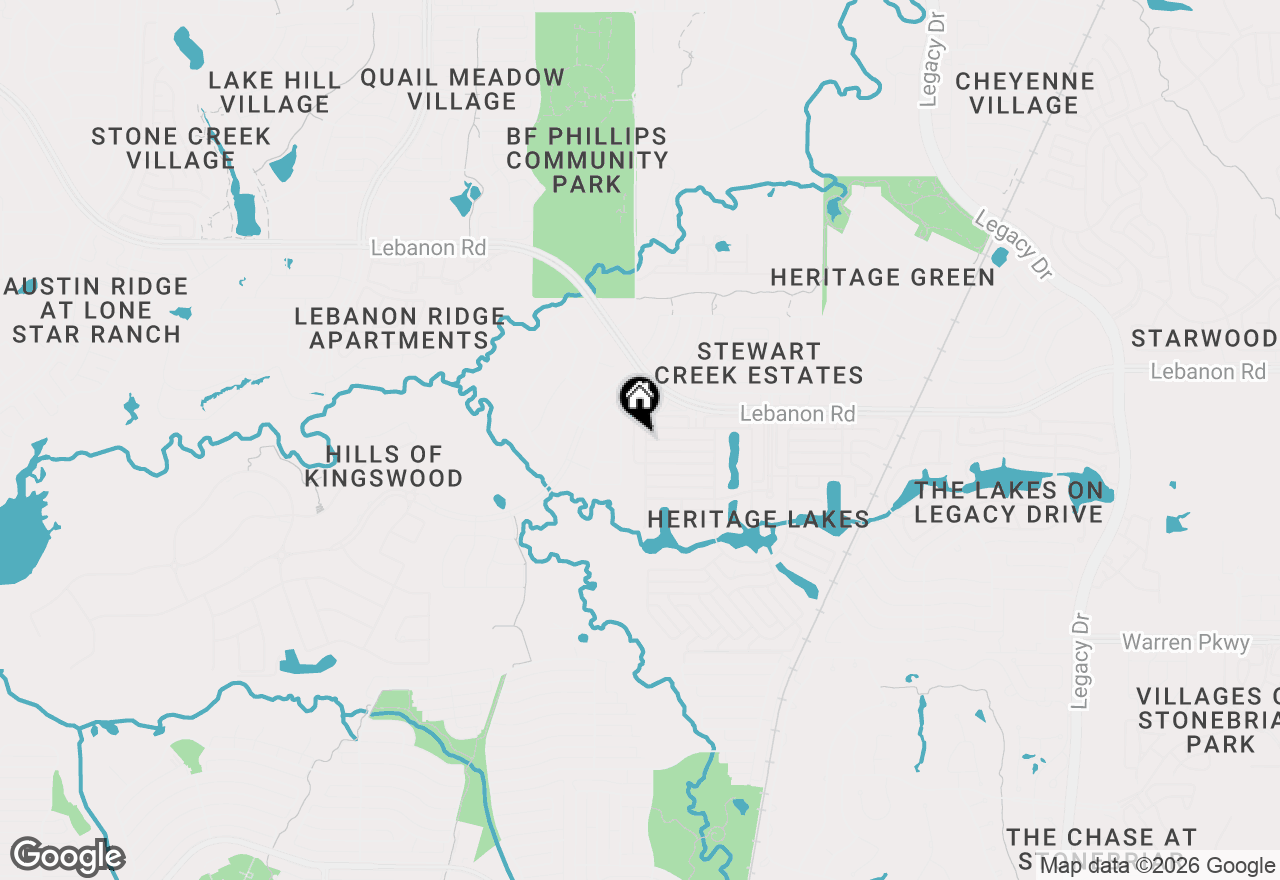Map of 4149 Truman Drive, Frisco, TX 75034