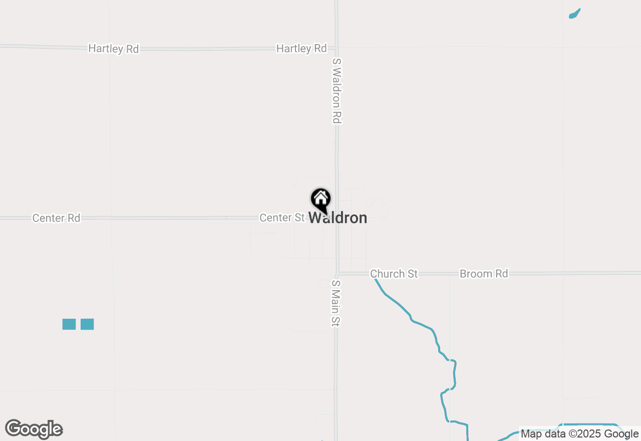 Map of 201 W Center Street, Waldron, MI 49288