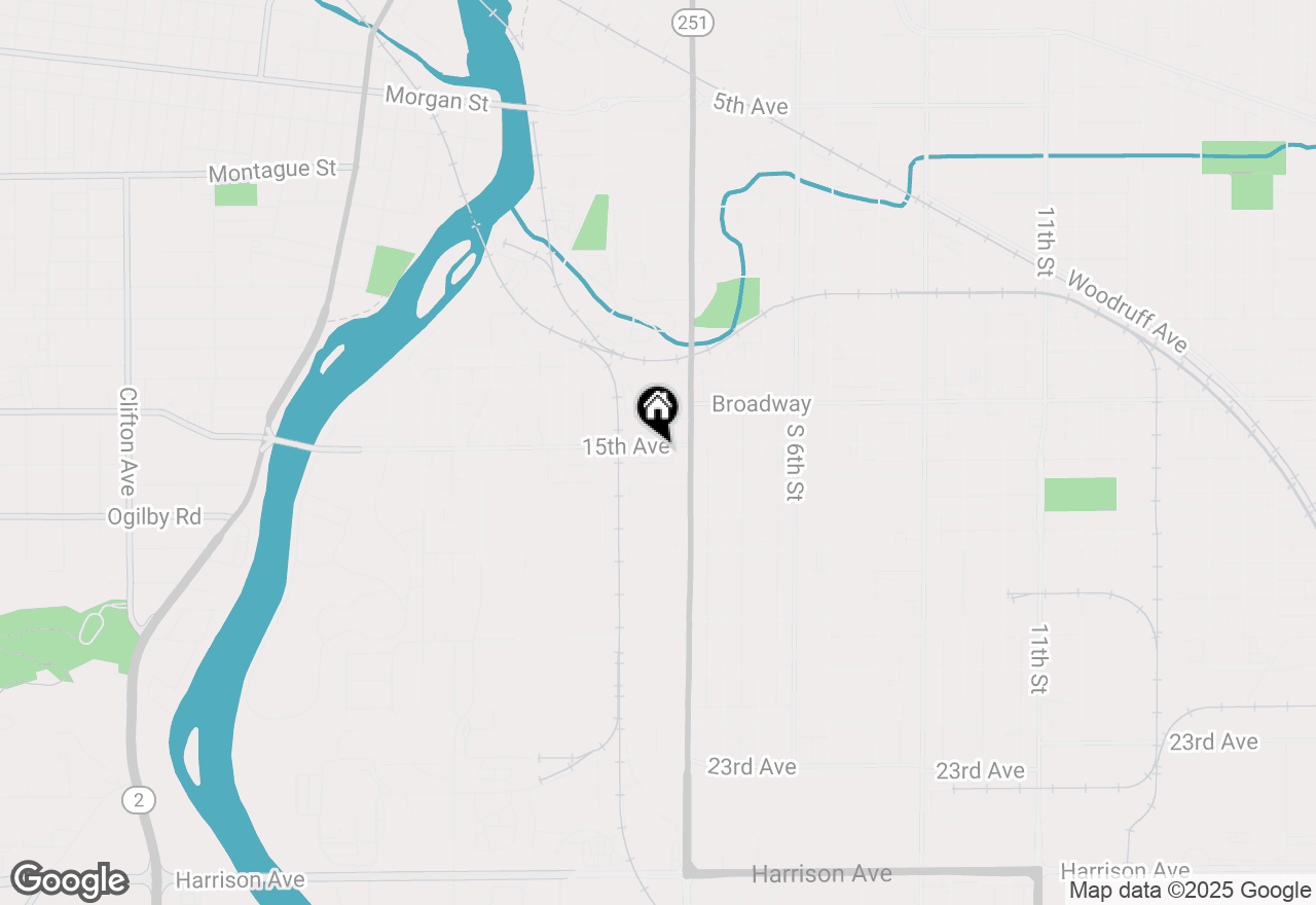 Map of 621 15th Avenue, Rockford, IL 61104