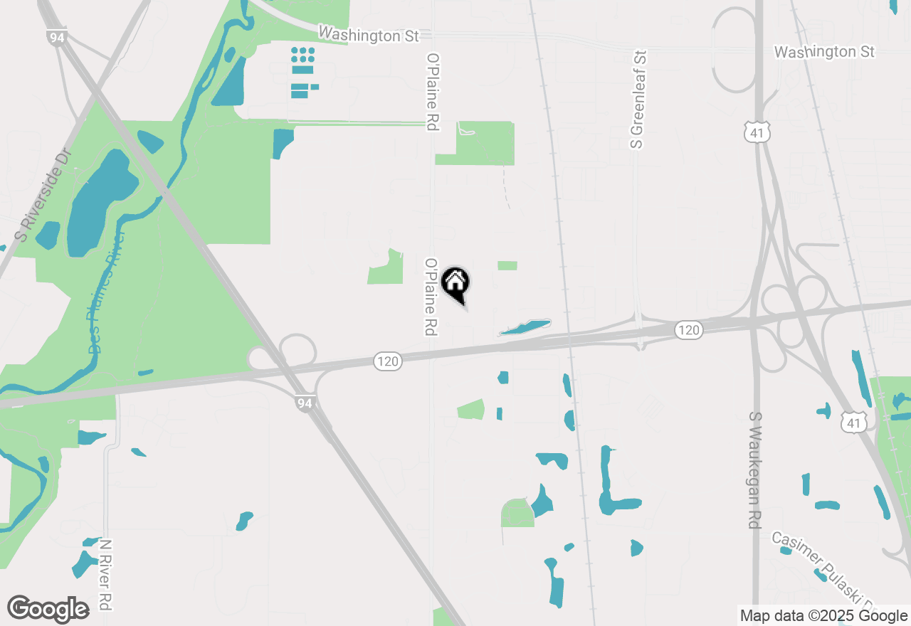 Map of 739 Williamsburg Avenue, Gurnee, IL 60031