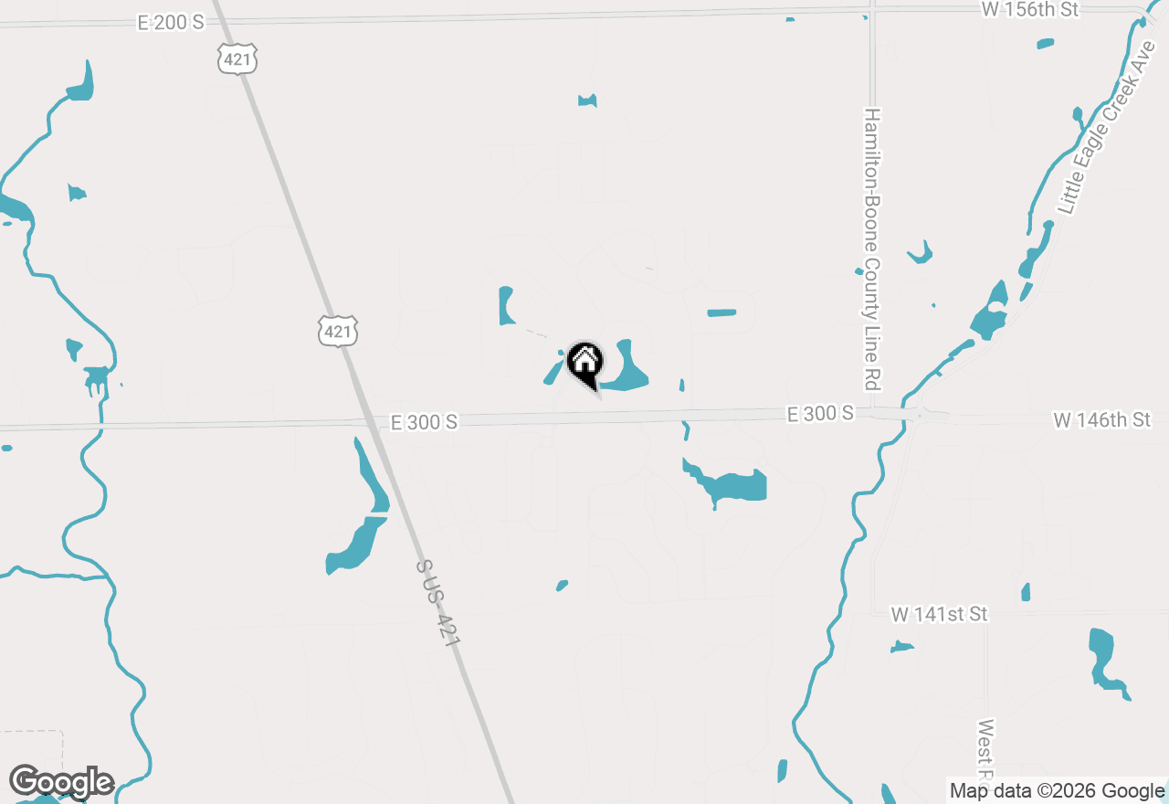 Map of 11308 Abbitt Trail, Zionsville, IN 46077
