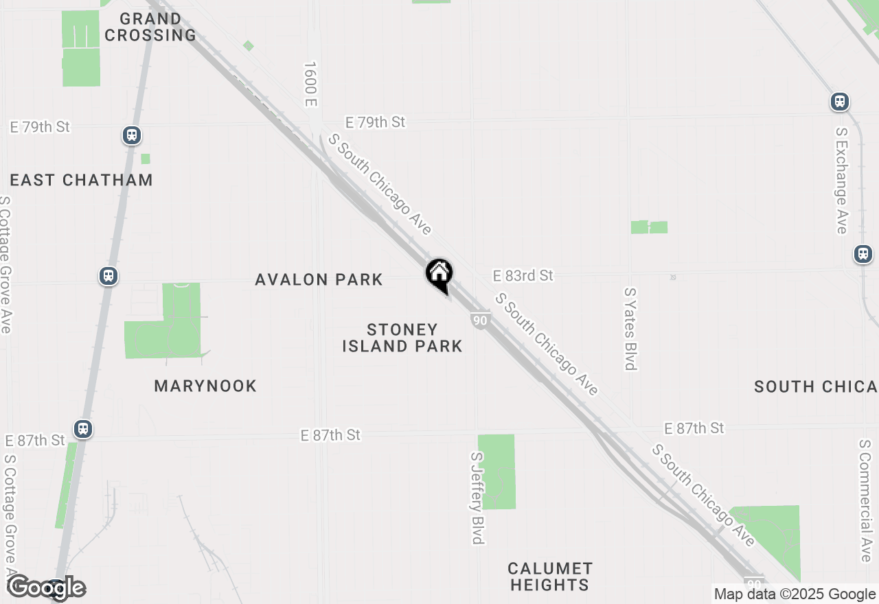 Map of 8339 S Bennett Avenue, Chicago, IL 60617