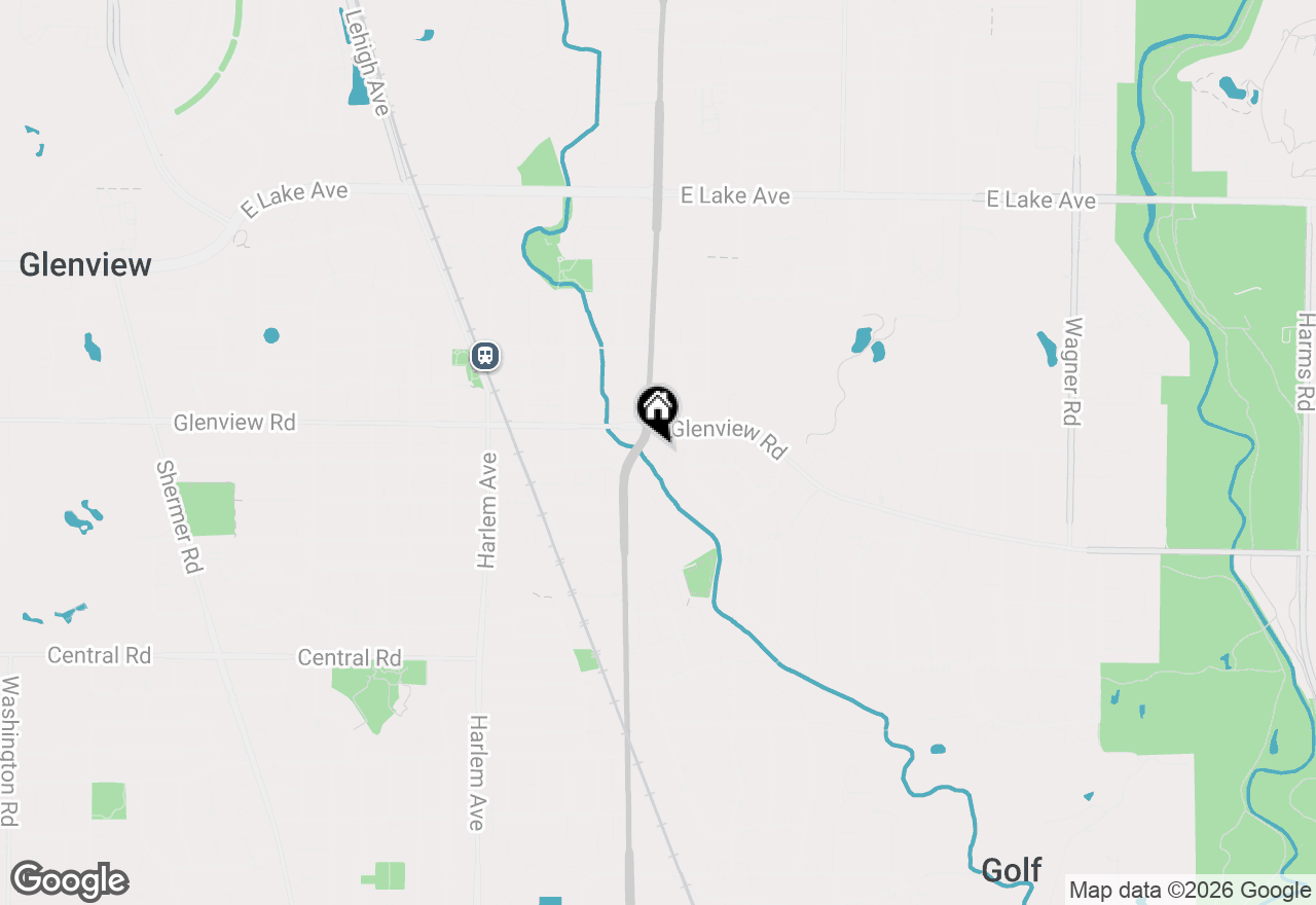 Map of 1625 Glenview Road #306, Glenview, IL 60025