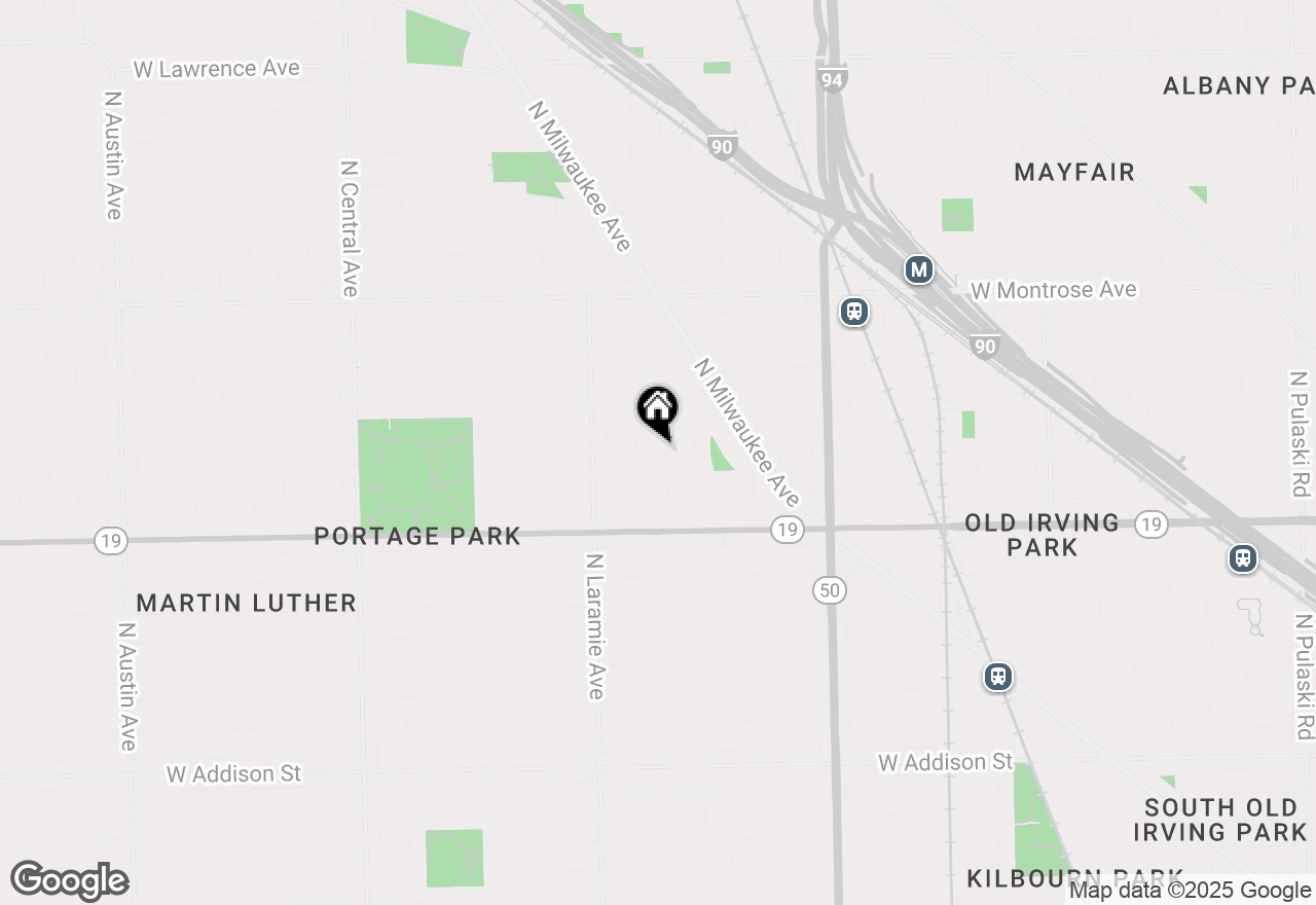 Map of 4119 N Leclaire Avenue, Chicago, IL 60641