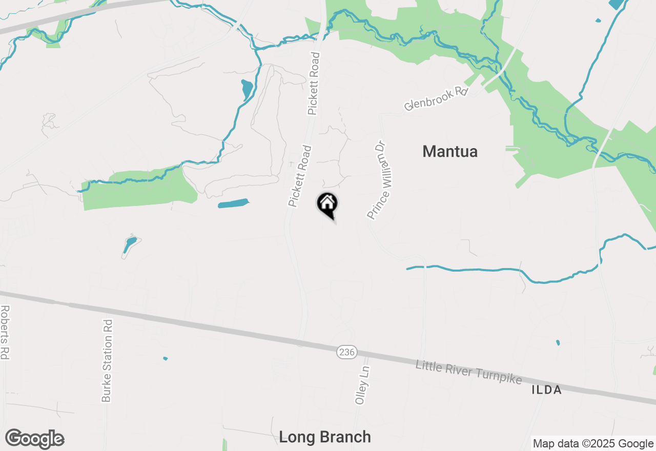 Map of 9350 Tovito Drive, Fairfax, VA 22031