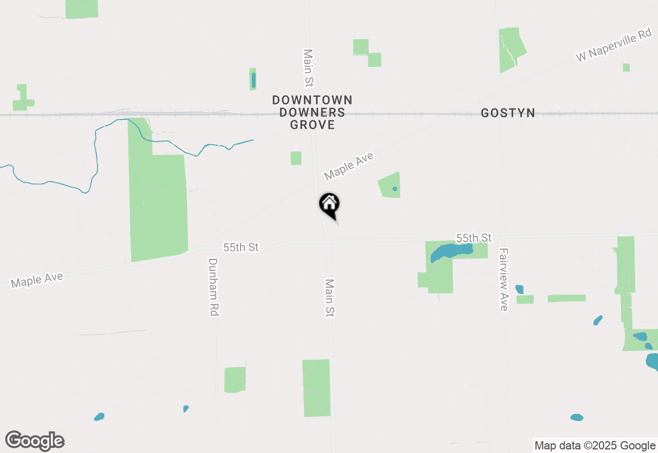 Map of 5421 Main Street, Downers Grove, IL 60515