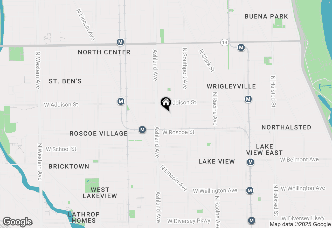 Map of 3513 N Bosworth Avenue, Chicago, IL 60657