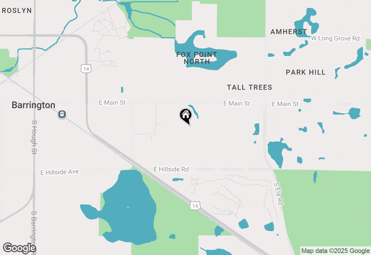 Map of 360 S Valley Road, Barrington, IL 60010