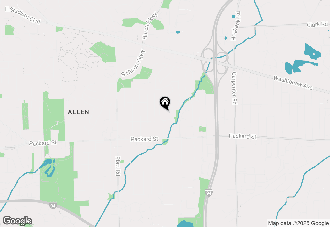 Map of 2637 Pittsfield Boulevard, Ann Arbor, MI 48104