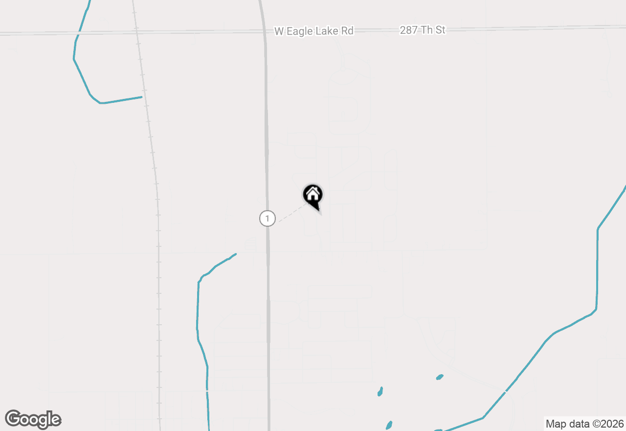 Map of 1444 Somerset Drive, Beecher, IL 60401