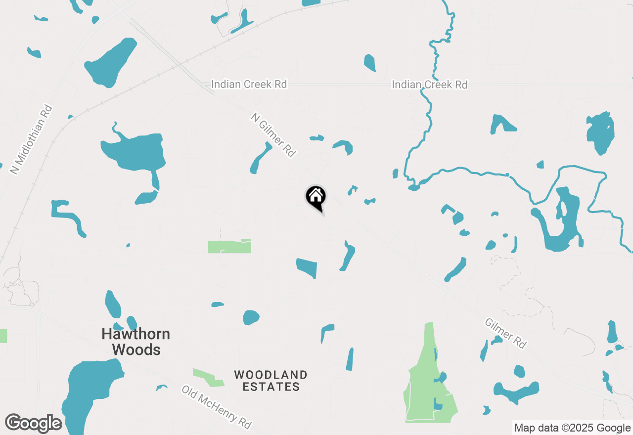 Map of 62 Darlington Drive, Hawthorn Woods, IL 60047