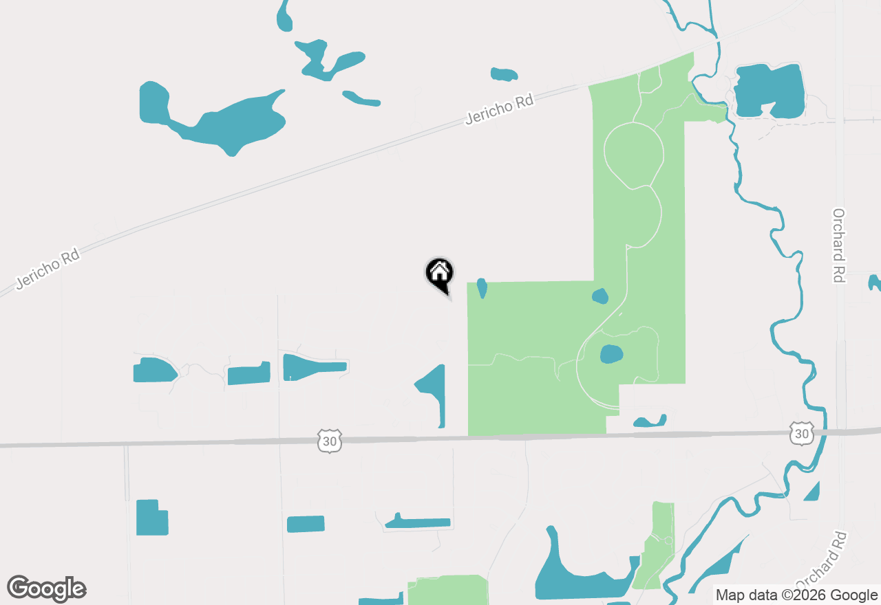 Map of 2904 Aberdeen Drive, Montgomery, IL 60538